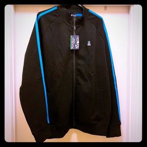 Psycho Bunny Brookland Zip Mock Jacket